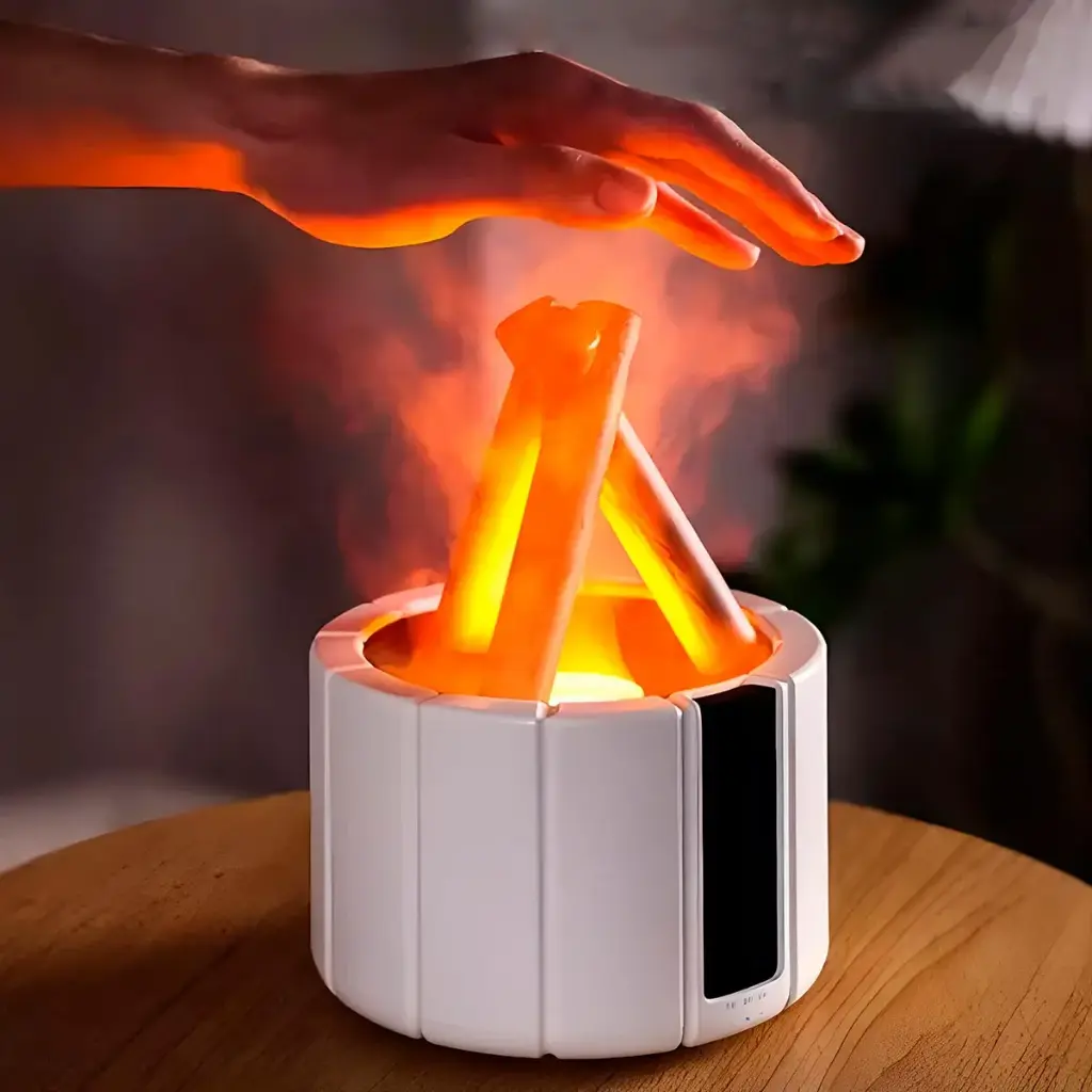 Humidificador Fogata Led Difusor Kp7022