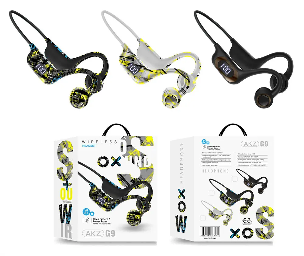 Auriculares De Conduccion Osea Akz