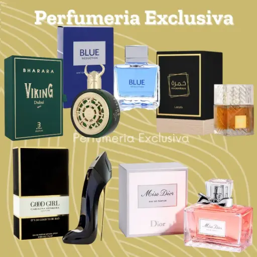Kit 5 Perfumes Perfumero