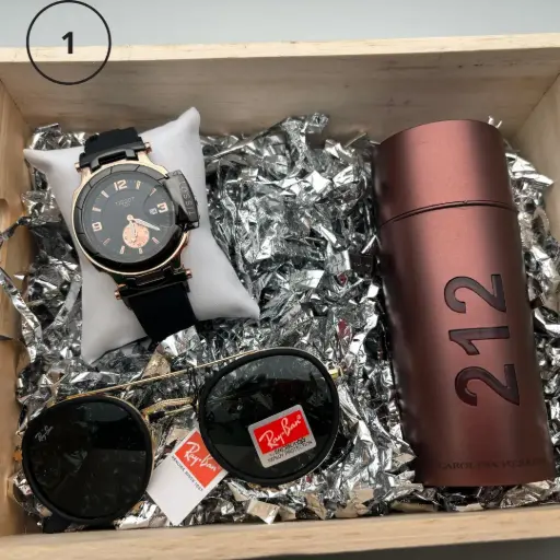 Combo Tissot Perfume Gafas