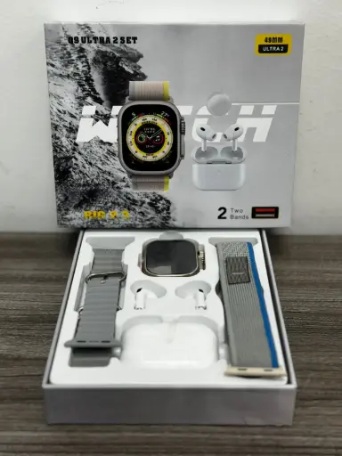 Combo Q9 Ultra 3 Set Reloj Audifonos