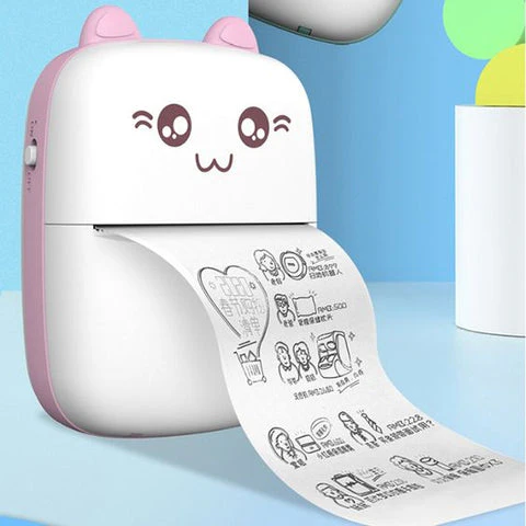 Mini Impresora Digital Gatito C9